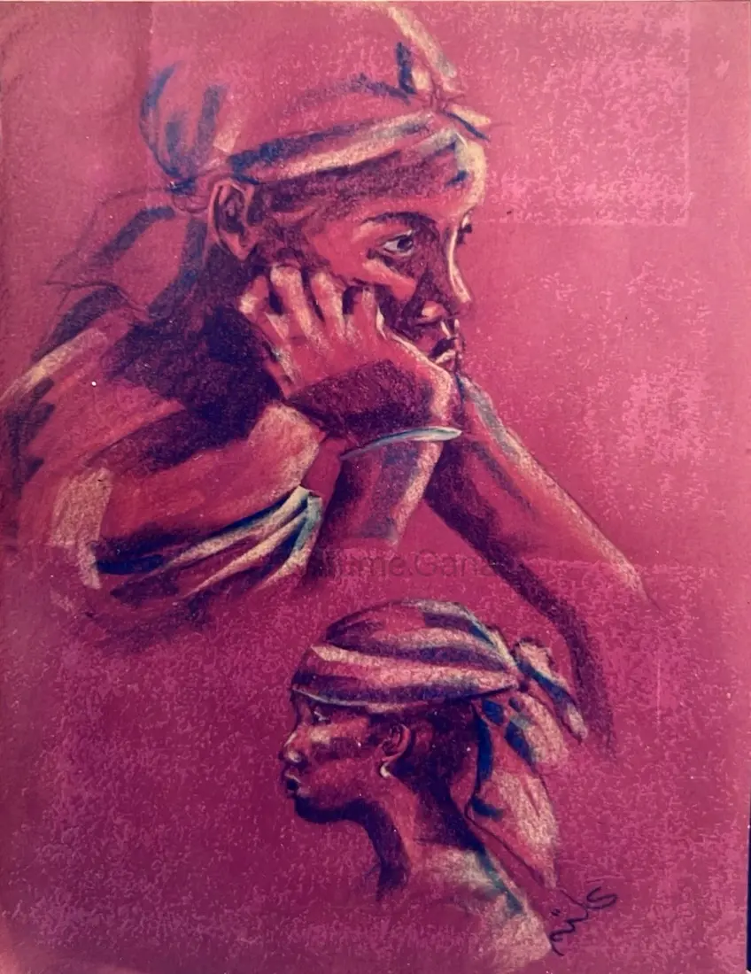 Painting artwork by Kaltume Gana